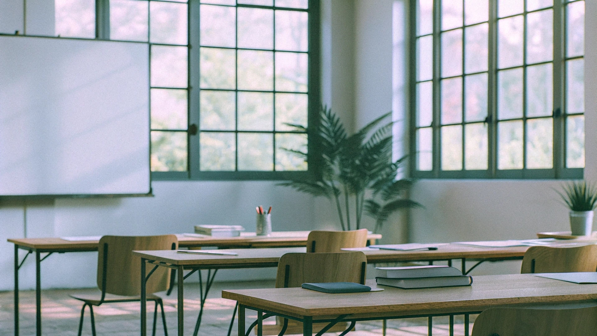 Scuola di inglese a Torino - lezione in aula moderna